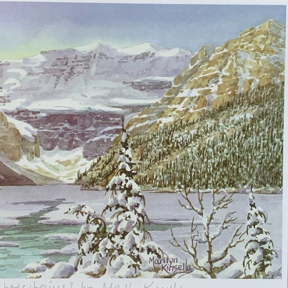 Marilyn Kinsella Lake Louise Banff National Print - Picture 6 of 9